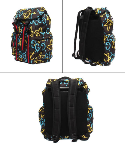 美品 GUCCI リュック バックパック ゴースト 429037 200047 レディース メンズ グッチ