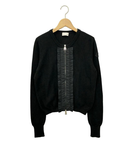 モンクレール フロントフリルダブルジップアップカーディガン レディース SIZE XS MONCLER