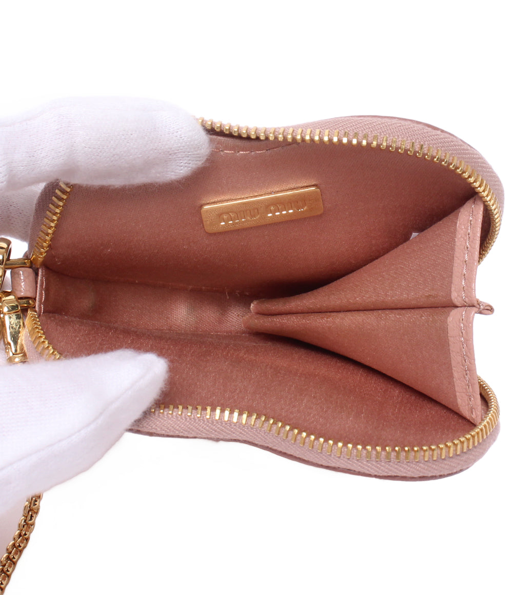 MIUMIU コインケース バッグチャーム レディース ミュウミュウ