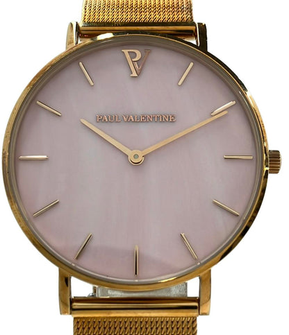 ポールバレンタイン ③-175  602　腕時計　PV38611 クオーツ ピンク メンズ PAUL VALENTINE