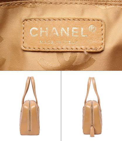 CHANEL ハンドバッグ 8番台 ゴールド金具 ワイルドステッチ レディース シャネル