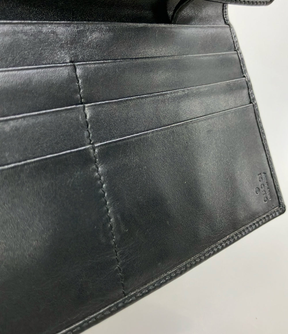 GUCCI 二つ折り長財布 レザー 035 2067 2047 メンズ グッチ