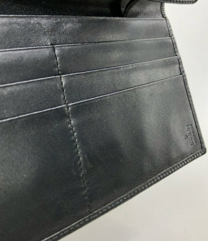 GUCCI 二つ折り長財布 レザー 035 2067 2047 メンズ グッチ