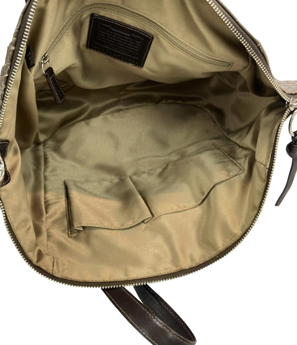 コーチ 2wayトートバッグ ショルダーバッグ 斜め掛け クロコ型押し 17851 レディース COACH