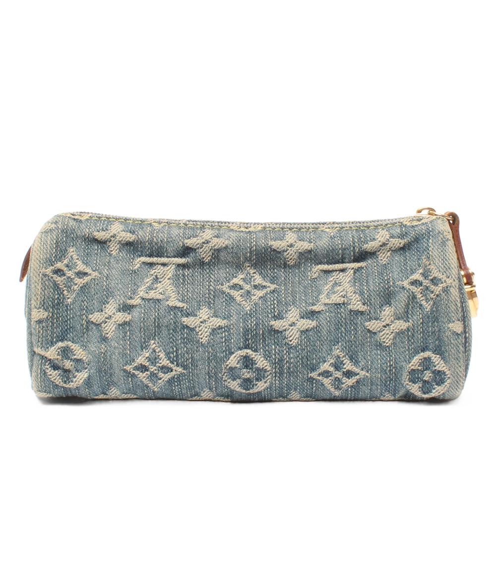 LOUIS VUITTON ポーチ トゥルース スピーディGM モノグラム デニム