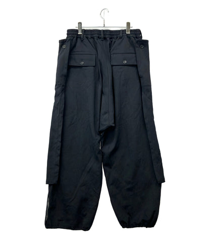 Y-3 ワイドパンツ ストライプス トラックパンツ オープンヘム タグ付き JN4990 メンズ SIZE M ワイスリー
