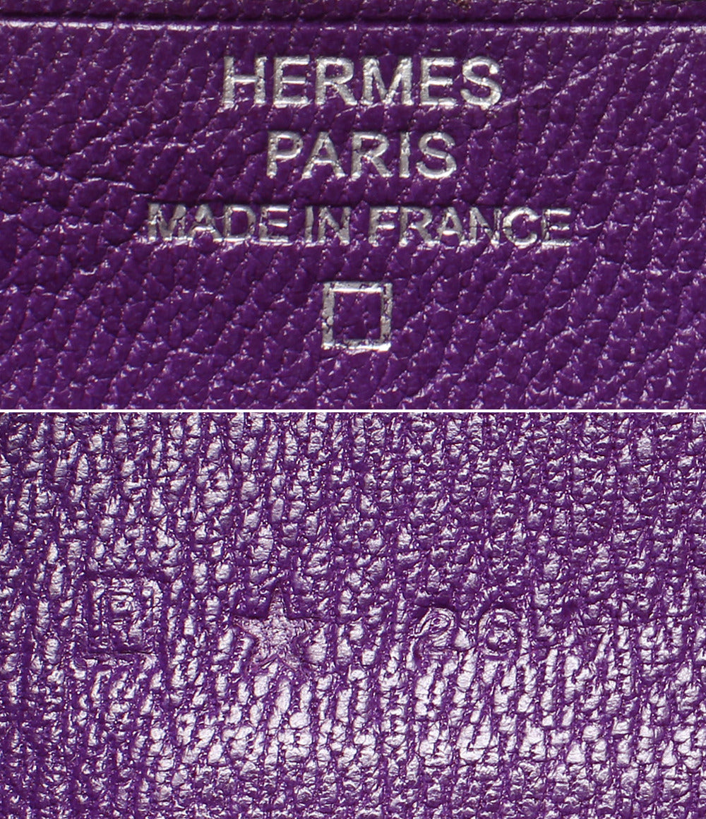 HERMES 長財布 □R刻印 ゴールド金具 クロコダイル アリゲーター