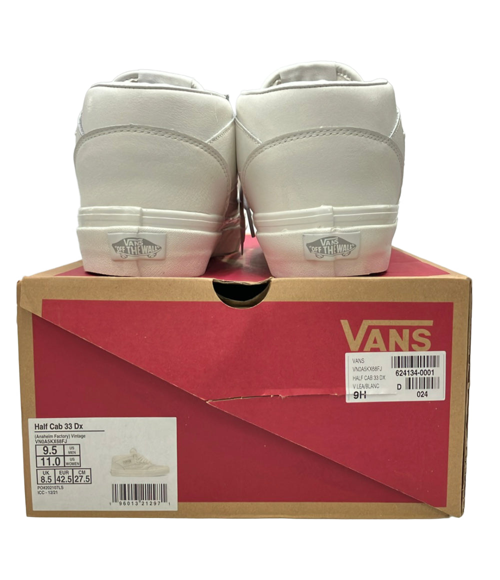 美品 VANS ミドルカットスニーカー HALF CAB 33 DX 721454 メンズ SIZE 27.5 ヴァンズ