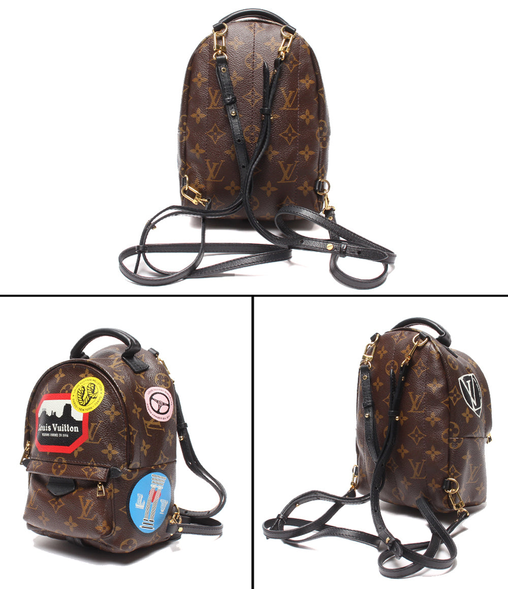 LOUIS VUITTON リュック パームスプリングス バックパック ミニ モノグラム ワールドツアー M42971 レディース ルイ・ヴィトン