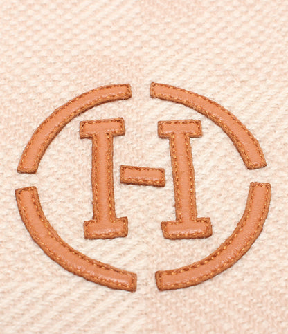 美品 HERMES マフラー Hジャガード カシミヤ100％ レディース メンズ エルメス