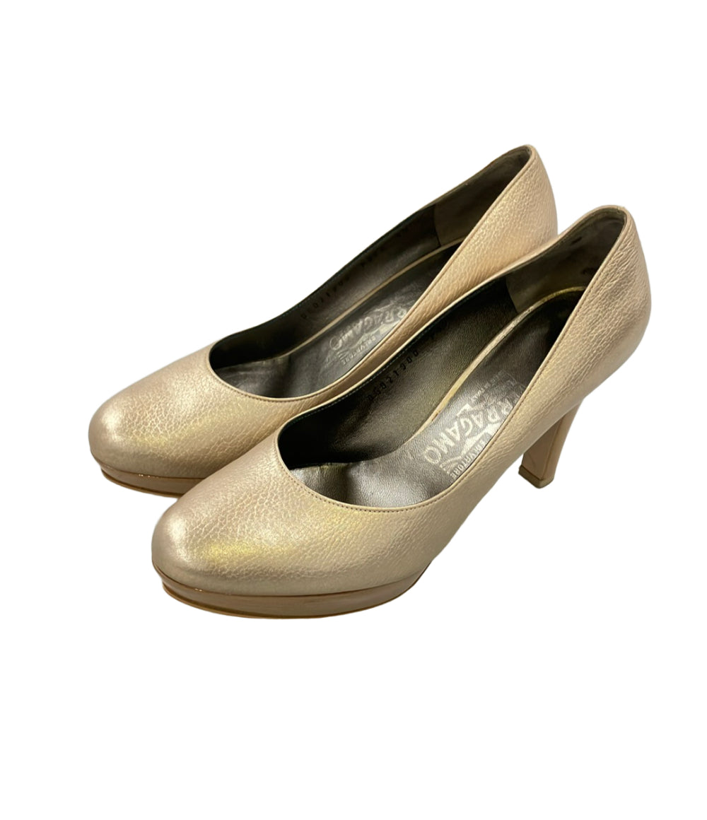 Salvatore Ferragamo パンプス レディース SIZE 6 1/2 (24cm) サルヴァトーレフェラガモ