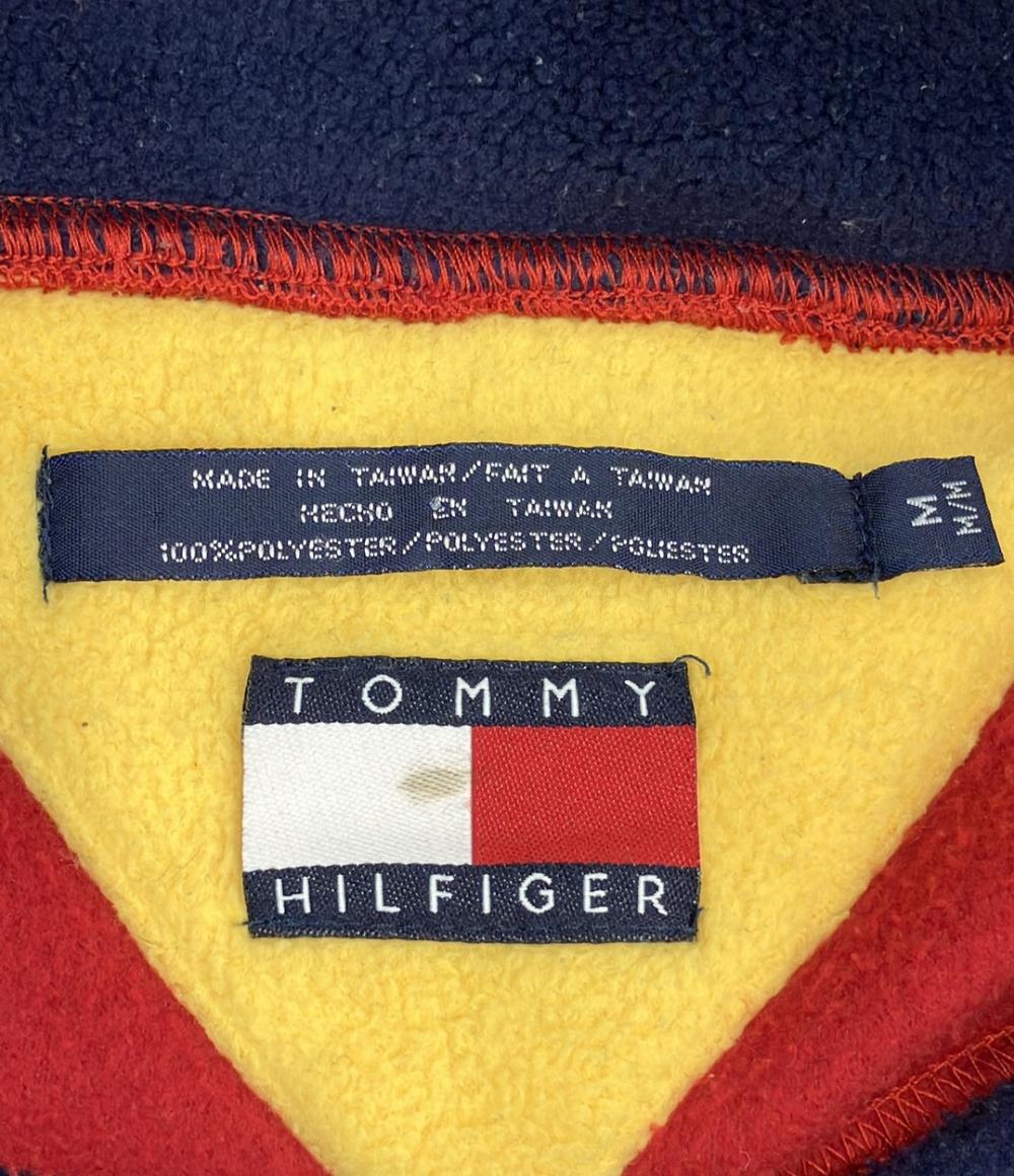 トミーヒルフィガー フロントボタンフリースプルオーバー メンズ SIZE M (M) TOMMY HILFIGER