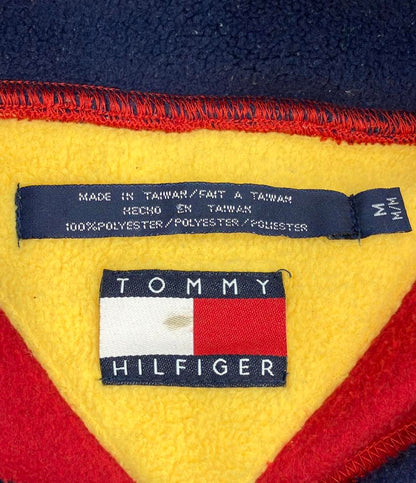 トミーヒルフィガー フロントボタンフリースプルオーバー メンズ SIZE M (M) TOMMY HILFIGER