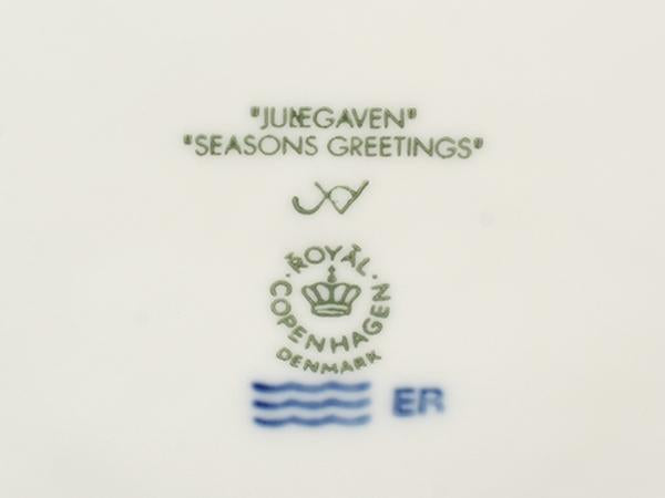 美品 ロイヤルコペンハーゲン イヤープレート 飾り皿 18cm 2003 Royal Copenhagen