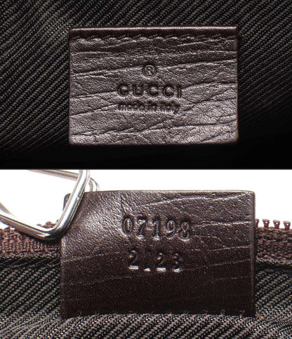 美品 GUCCI ポーチ アクセサリーポーチ GGキャンバス 07198 2123 レディース グッチ