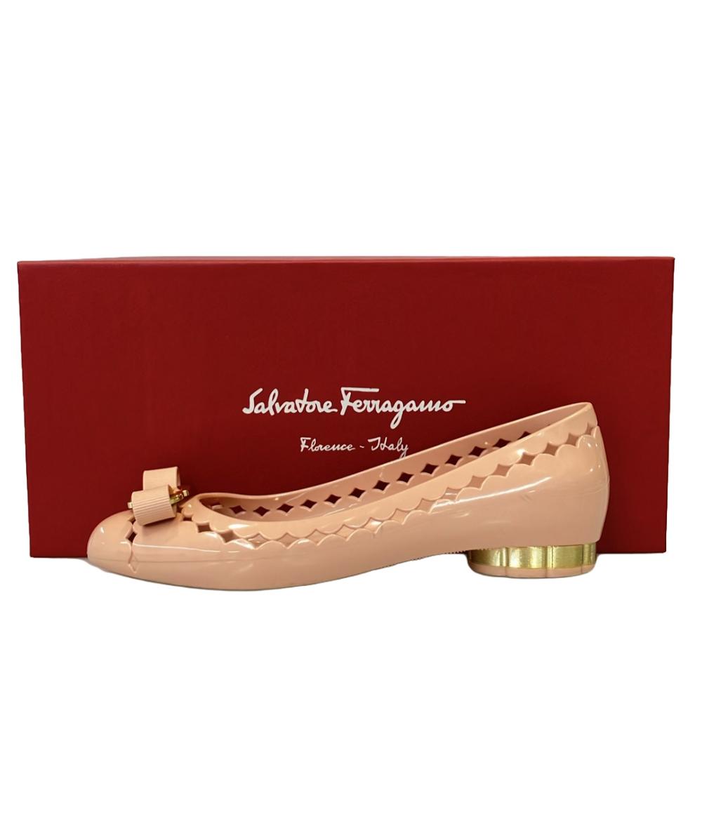 サルヴァトーレフェラガモ ラウンドトゥパンプス ローヒール レディース SIZE 6 (M) Salvatore Ferragamo