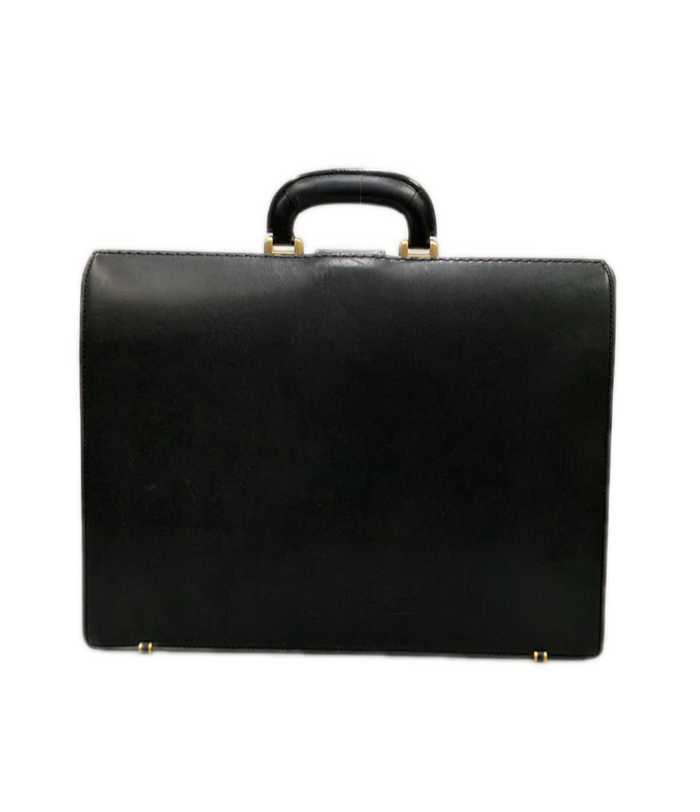 良品 1804 COACH ブリーフケース レザー ブラック A4 COACH ブリーフケース ビジネスバッグ レザー オールドコーチ 0548