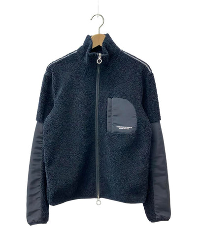 アルマーニエクスチェンジ ボアフリースジャケット メンズ ARMANI EXCHANGE