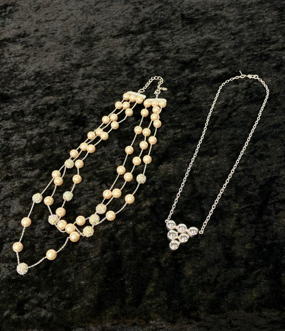 モネ ネックレス 2点セット レディース Monet