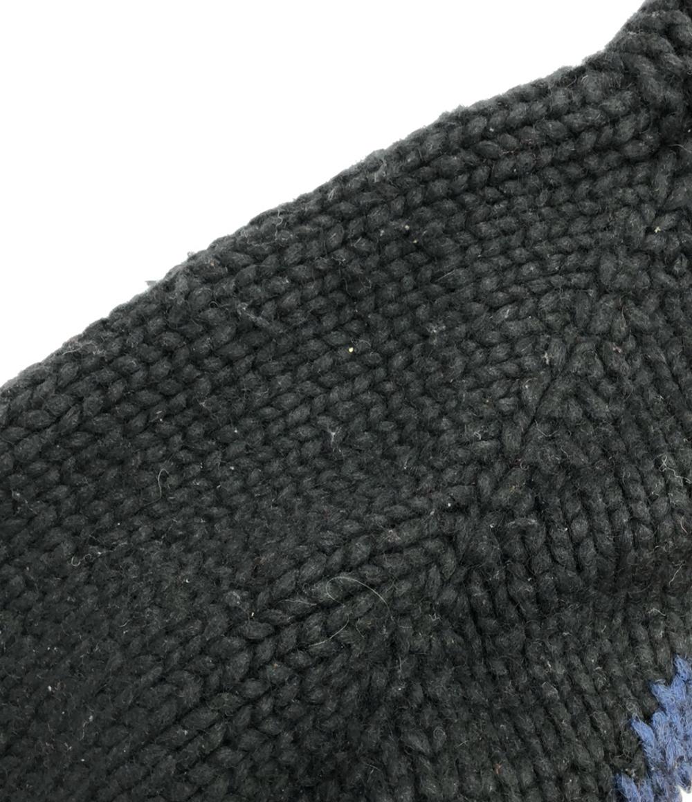 訳あり フロンエンタープライス 長袖ジップニット メンズ (S) FRON ENTERPRISES