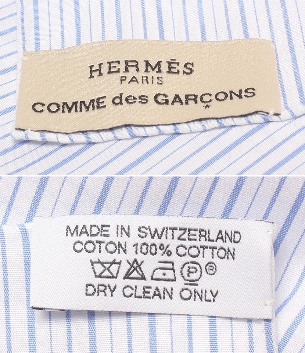 エルメス ストール スカーフ COMME des GARCONS コムデギャルソン コラボ コットン HARNAIS DE COUR 宮廷の馬具 レディース HERMES