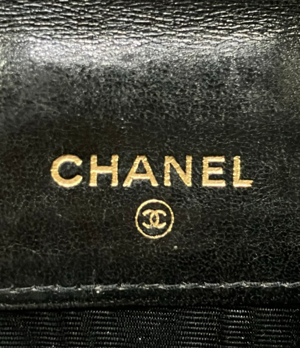 CHANEL ダブルホック 二つ折り財布 レディース シャネル