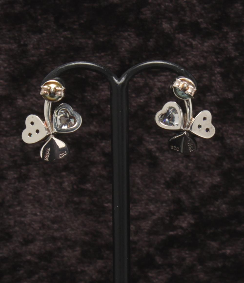 Folli Follie ピアス SV925 クローバーモチーフ レディース フォリフォリ