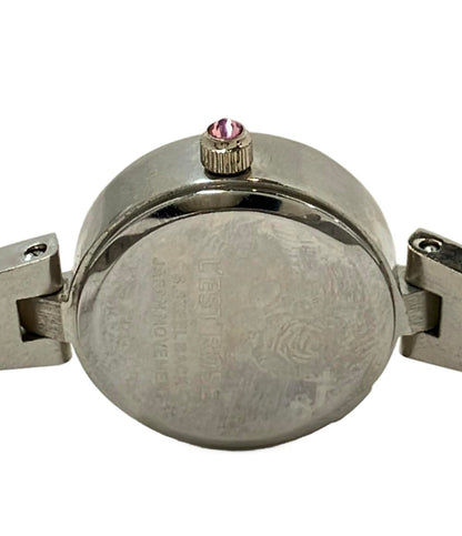 レストローズ 腕時計 クオーツ シルバー レディース L'EST ROSE