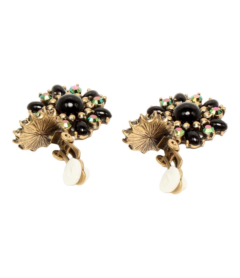 美品 ターター ネックレス イヤリング フラワーモチーフ 2点セット レディース TarTar