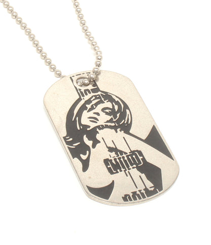 HYSTERIC GLAMOUR ネックレス ドッグタグ ボールチェーン ユニセックス ヒステリックグラマー