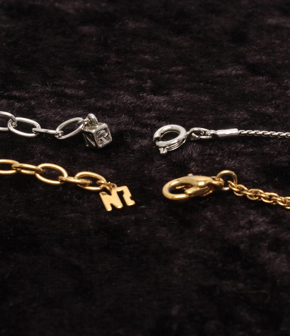 ニナリッチ ネックレス ハートモチーフ 2点セット レディース NINA RICCI