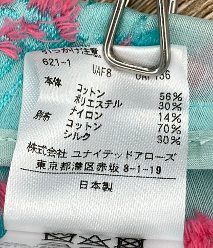 Drawer 長袖ブラウス フラワージャカード 花柄 6521-299-1066 レディース SIZE 38 (S)