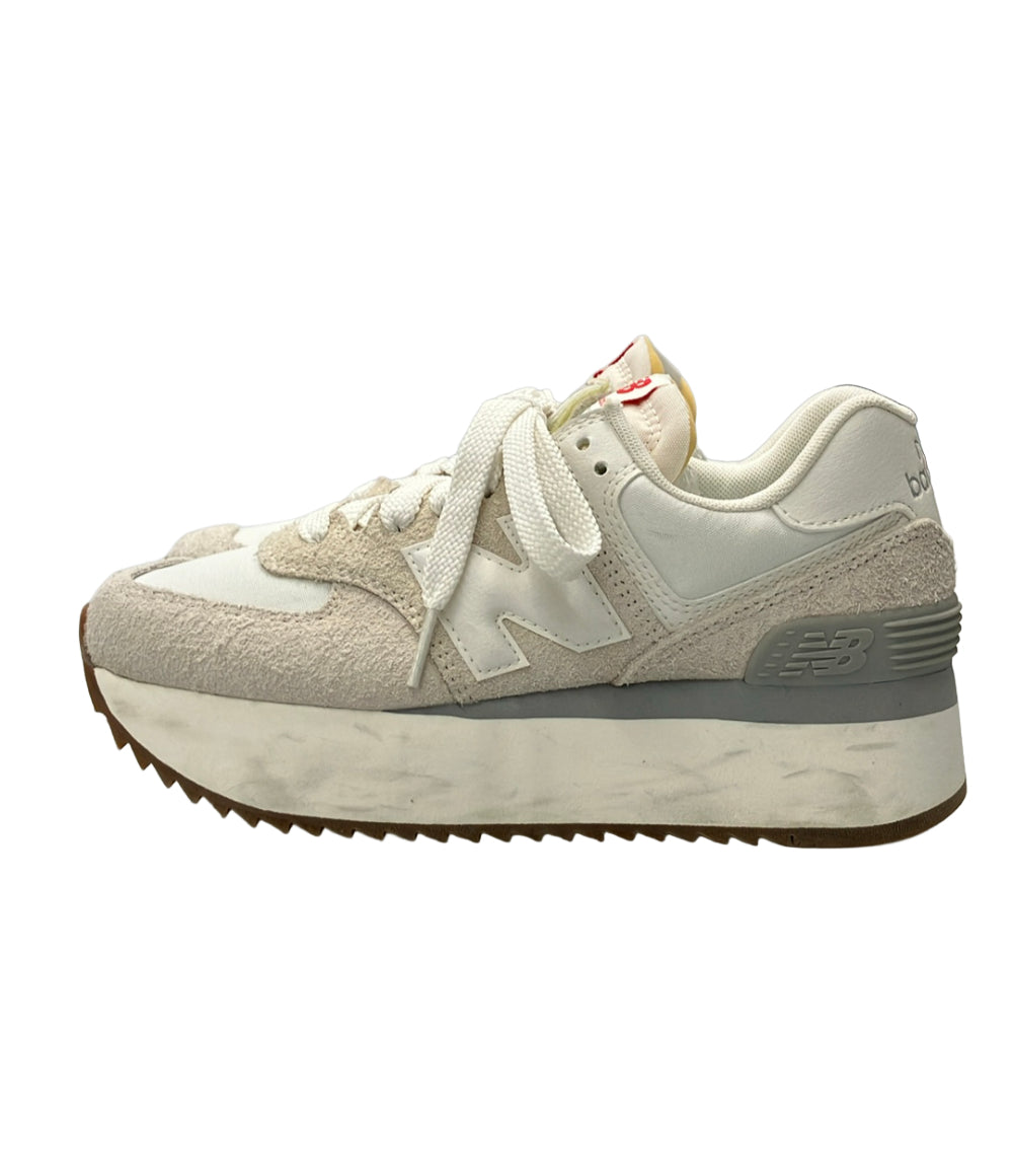 NEW BALANCE ローカットスニーカー 厚底 WL574ZQD レディース SIZE 23.5 ニューバランス