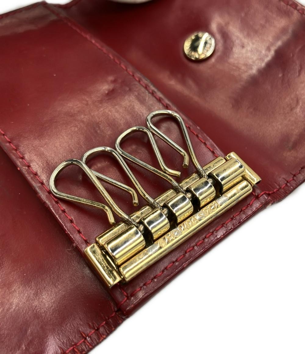 LOUIS VUITTON 4連キーケース ヴェルニ ミュルティクレ4 M91976 レディース ルイ・ヴィトン