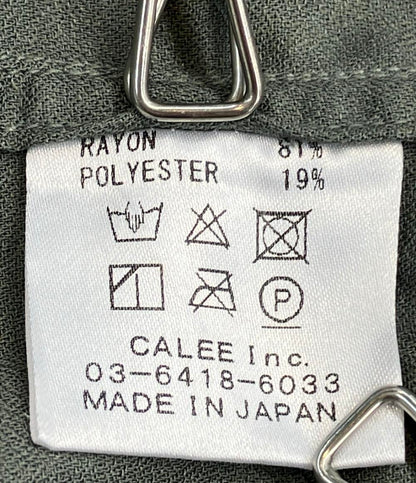 美品 キャリー 半袖シャツ メンズ SIZE L CALEE