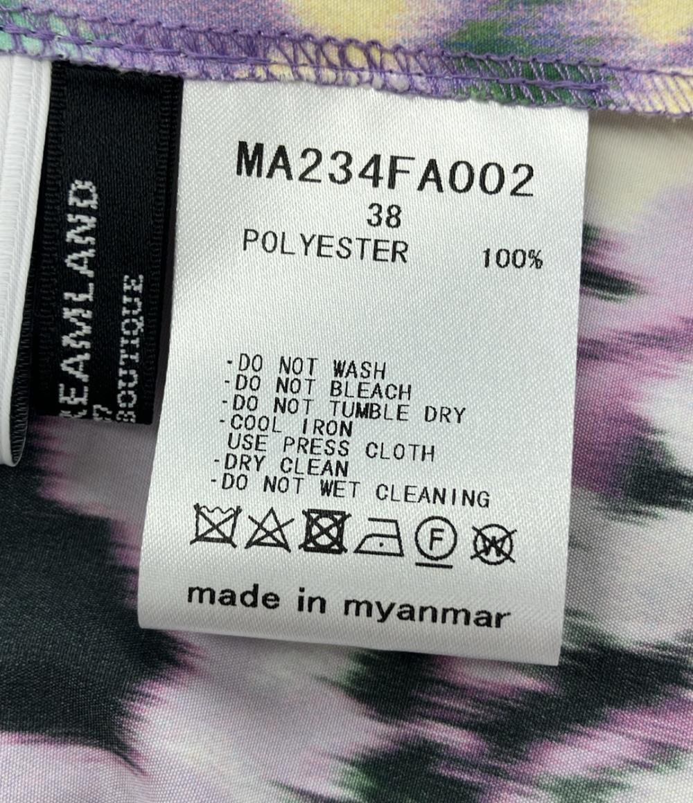 ミュベール 長袖ワンピース 花柄 MA234FA002 レディース SIZE 38 (M) MUVEIL