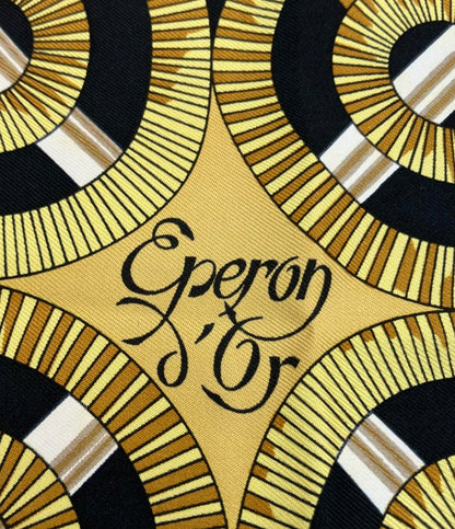 HERMES スカーフ カレ90 シルク100% Eperon d’or レディース エルメス