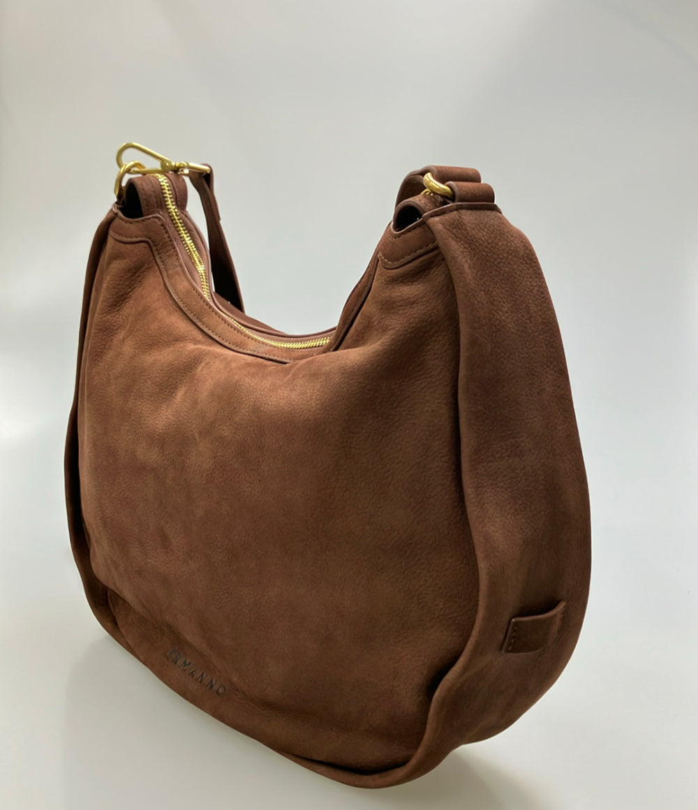美品 ERMANNO SCERVINO ショルダーバッグ 斜め掛け スエード レディース エルマノシェルビーノ