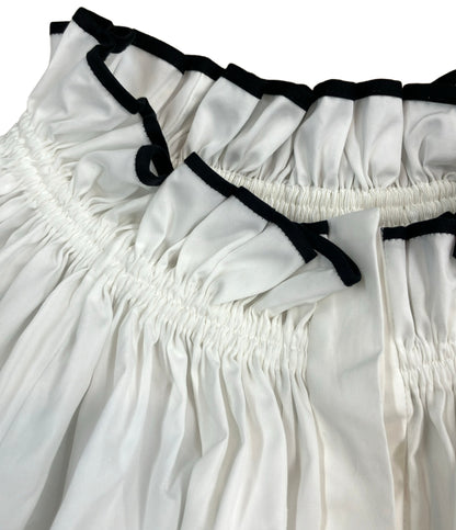 美品 Drawer トリムギャザーカラーブラウス 6521-2-000036 レディース SIZE 36 (XS) ドゥロワー