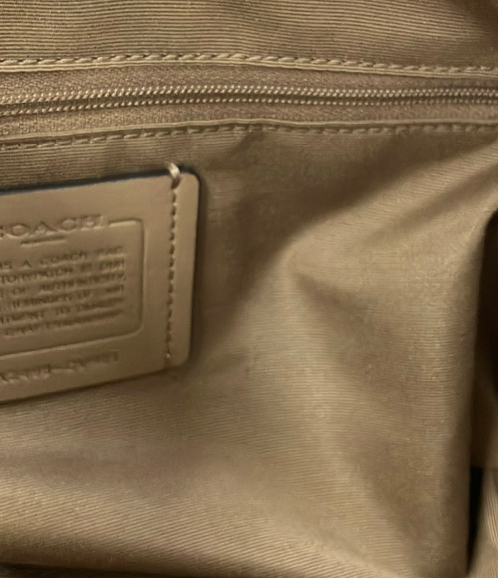 美品 COACH 2WAY ハンドバッグ ショルダーバッグ 斜め掛け シグネチャー CV961 レディース コーチ