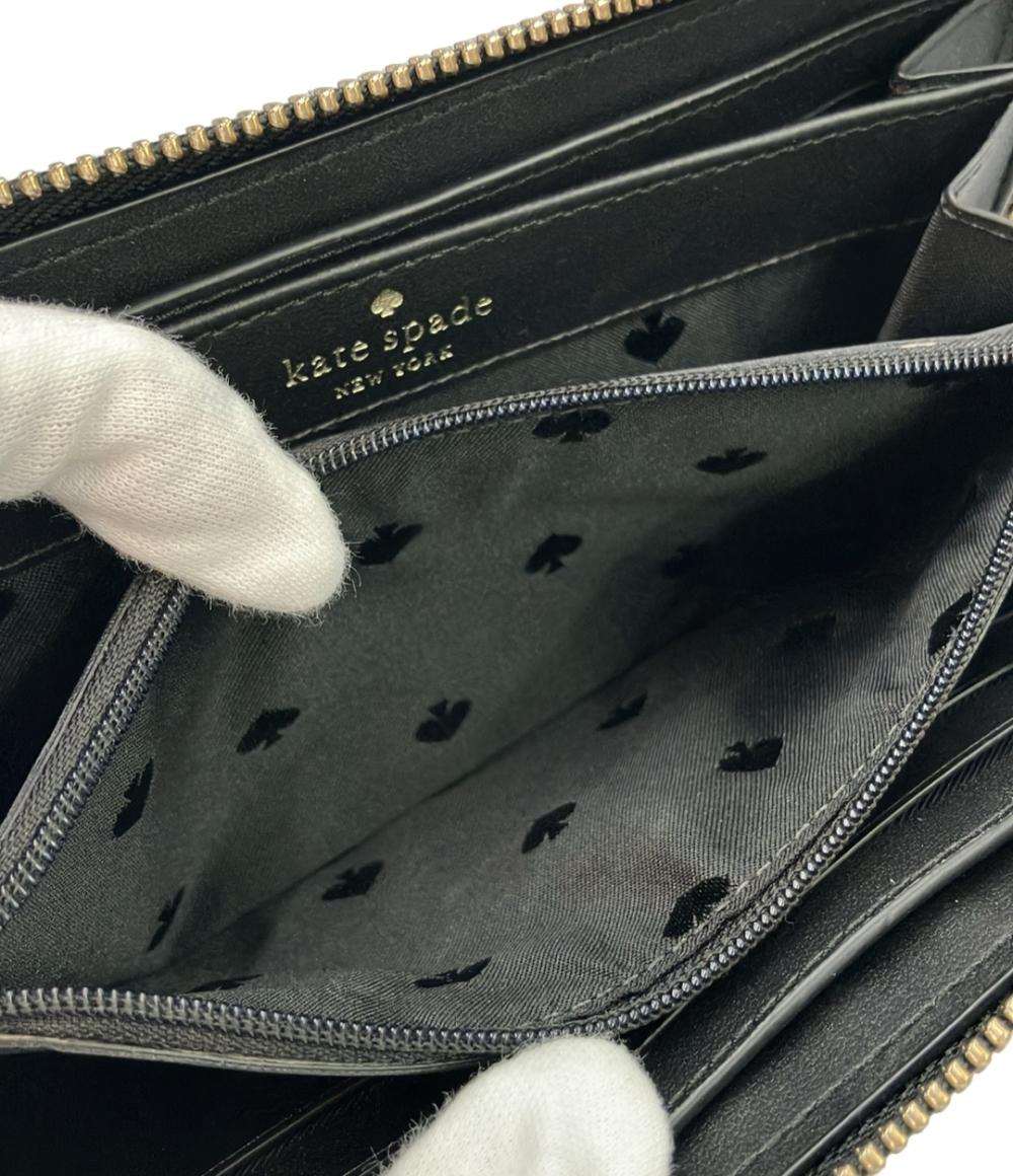 Kate Spade ラウンドファスナー長財布 WLRU6061 レディース ケイトスペード