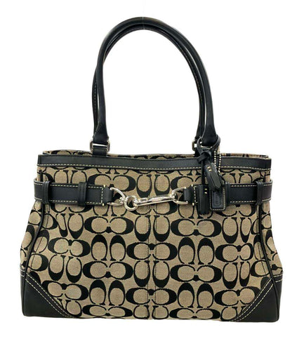 COACH トートバッグ ショルダーバッグ 肩掛け シグネチャー 8K07 レディース コーチ