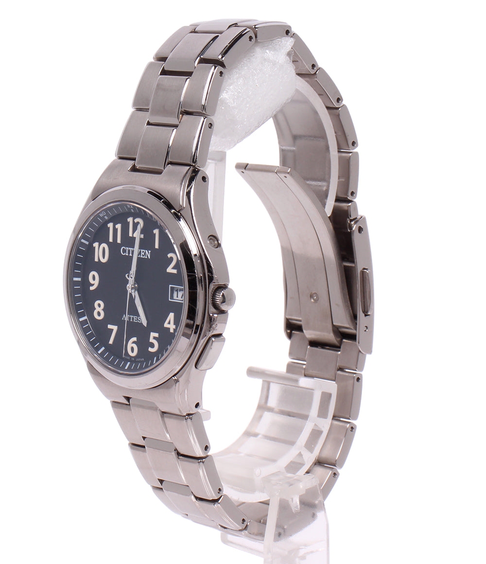CITIZEN 腕時計 アテッサ ATTESA ソーラー ブラック H110-T011331 メンズ シチズン