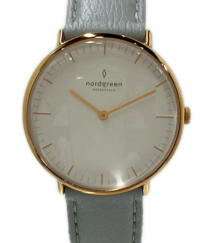 nordgreen 腕時計 クオーツ ホワイト レディース メンズ ノードグリーン