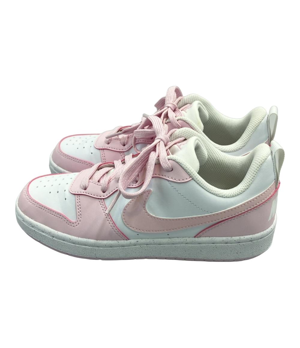 美品 ナイキ ローカットスニーカー COURT BOROUGH LOW RECRAFT DV5456-105 レディース SIZE 23.0 (M) NIKE