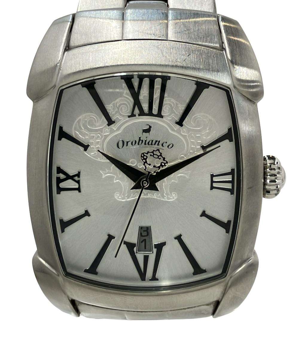 オロビアンコ 腕時計 クオーツ シルバー OR-0012 メンズ Orobianco