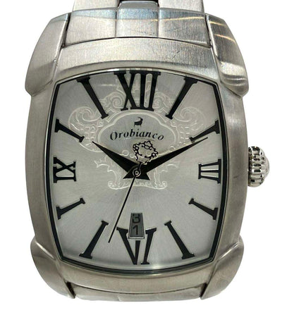 オロビアンコ 腕時計 クオーツ シルバー OR-0012 メンズ Orobianco