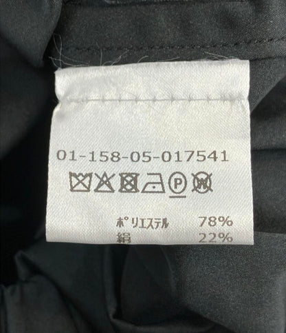 美品 DRIES VAN NOTEN ノーカラーリボンバルーンジャケット 01-158-05-017541 レディース ドリスヴァンノッテン