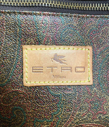 エトロ ボストンバッグ ショルダーバッグ 2WAY 斜め掛け ペイズリー柄 レディース ETRO