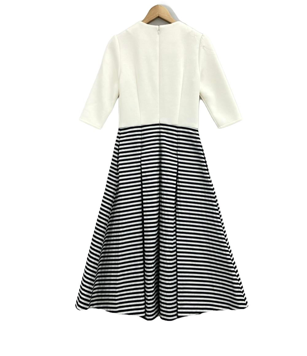 訳あり ボーダーズアットバルコニー 長袖ワンピース レディース SIZE  
